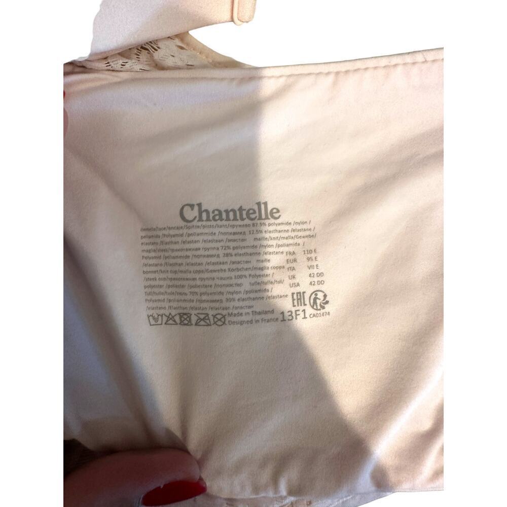 Chantelle Nude Tan Magnifique Minimizer Wireless Full Coverage Bra Size 42DD - Picture 6 of 10